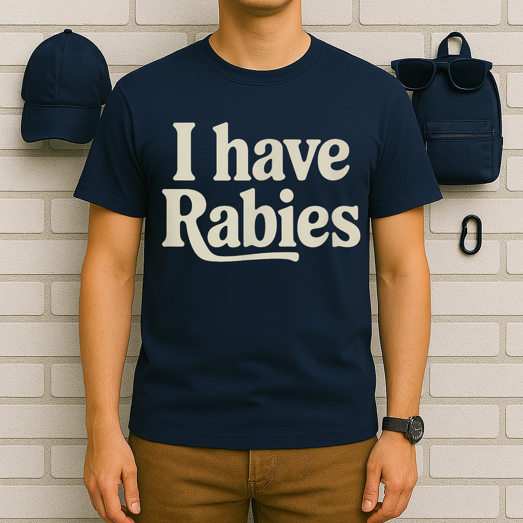 Retro Vintage I Have Rabies T-Shirt