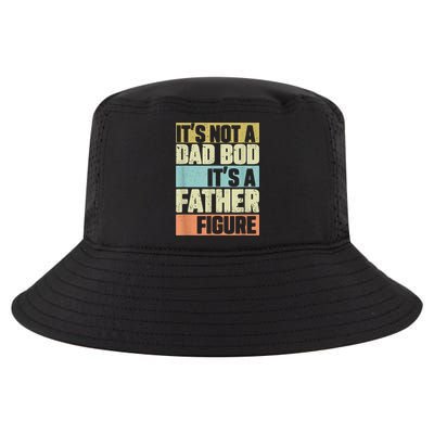  Retro Vintage It's Not A Dad Bod It's A Father Figure Funny Cool Comfort Performance Bucket Hat