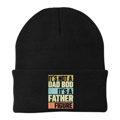  Retro Vintage It's Not A Dad Bod It's A Father Figure Funny Beanie