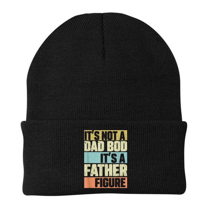  Retro Vintage It's Not A Dad Bod It's A Father Figure Funny Beanie