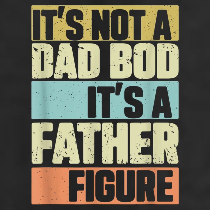  Retro Vintage It's Not A Dad Bod It's A Father Figure Funny Trucker Hat