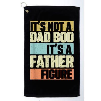  Retro Vintage It's Not A Dad Bod It's A Father Figure Funny Golf Towel