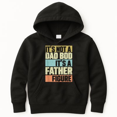  Retro Vintage It's Not A Dad Bod It's A Father Figure Funny Kids Hoodie