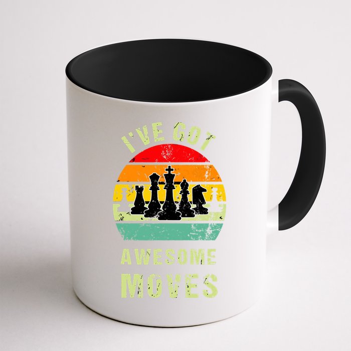 Retro Vintage I've Got Awesome Moves Chess Player Gift Mug