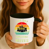 Retro Vintage I've Got Awesome Moves Chess Player Gift Mug
