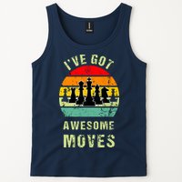 Retro Vintage I've Got Awesome Moves Chess Player Gift Tank Top