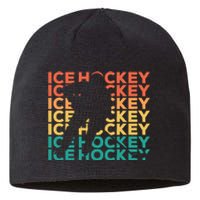 Retro Vintage Ice Hockey Gift For Ice Hockey Players Sustainable Beanie