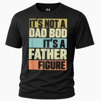  Retro Vintage It's Not A Dad Bod It's A Father Figure Funny Performance Shirt