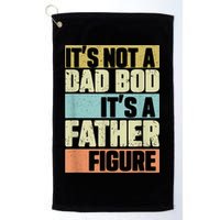  Retro Vintage It's Not A Dad Bod It's A Father Figure Funny Golf Towel