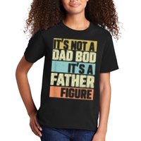  Retro Vintage It's Not A Dad Bod It's A Father Figure Funny Kids T-Shirt