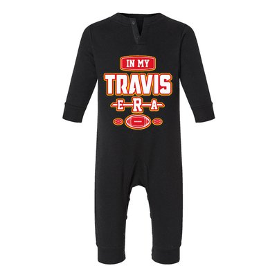 Retro vintage In My Travis Era Infant Fleece One Piece