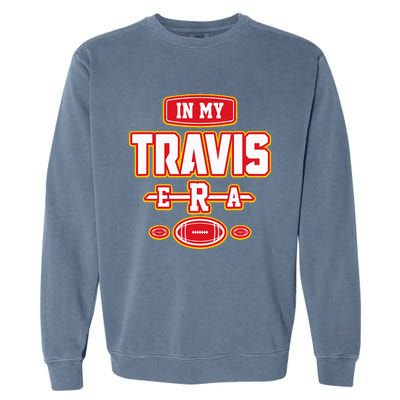 Retro vintage In My Travis Era Garment-Dyed Sweatshirt