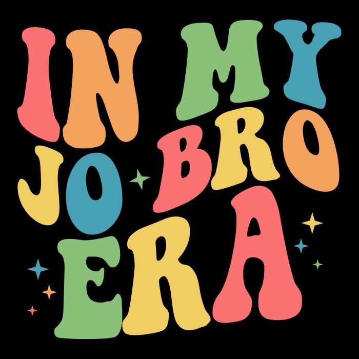 Retro Vintage In My Jo Bro Era Button