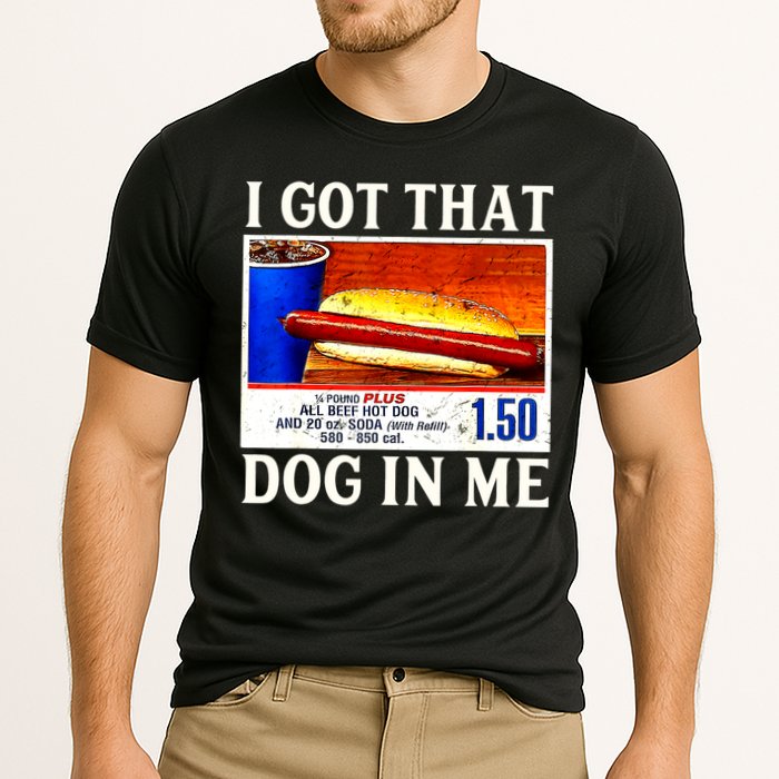 Retro Vintage I Got That Dog In Me Funny Hotdog Performance Shirt