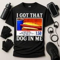 Retro Vintage I Got That Dog In Me Funny Hotdog Performance Shirt