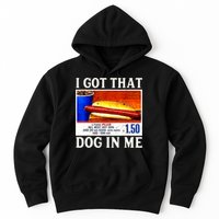 Retro Vintage I Got That Dog In Me Funny Hotdog Hoodie