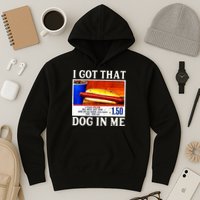 Retro Vintage I Got That Dog In Me Funny Hotdog Hoodie