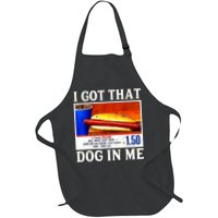 Retro Vintage I Got That Dog In Me Funny Hotdog Apron