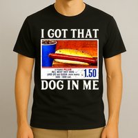Retro Vintage I Got That Dog In Me Funny Hotdog T-Shirt