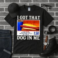 Retro Vintage I Got That Dog In Me Funny Hotdog Tall T-Shirt