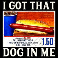 Retro Vintage I Got That Dog In Me Funny Hotdog Bucket Hat