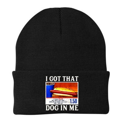 Retro Vintage I Got That Dog In Me Funny Hotdog Beanie