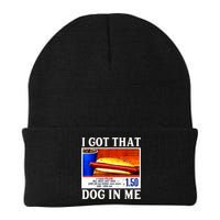 Retro Vintage I Got That Dog In Me Funny Hotdog Beanie