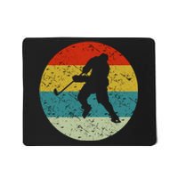 Retro Vintage Ice Hockey Mousepad