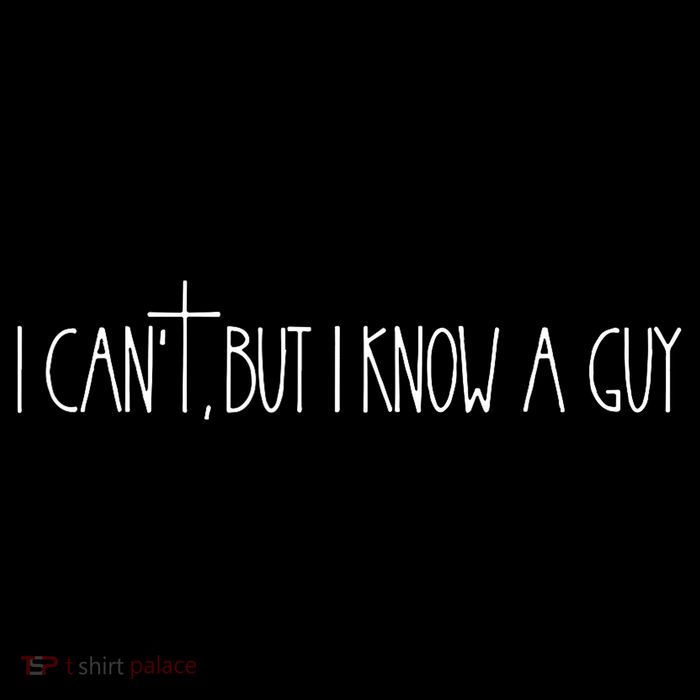 Retro Vintage I CanT But I Know A Guy Funny Christian Baby Bodysuit