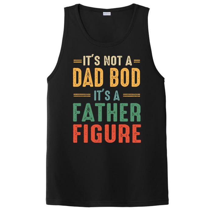 Retro Vintage Its Not A Dad Bod Its A Father Figure Funny PosiCharge Competitor Tank