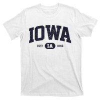 Retro Vintage Iowa Est Ia 1846 T-Shirt