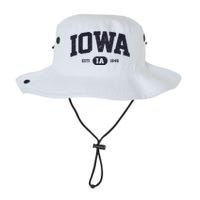 Retro Vintage Iowa Est Ia 1846 Legacy Cool Fit Booney Bucket Hat