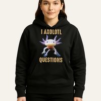Retro Vintage I Axolotl Questions Hoodie