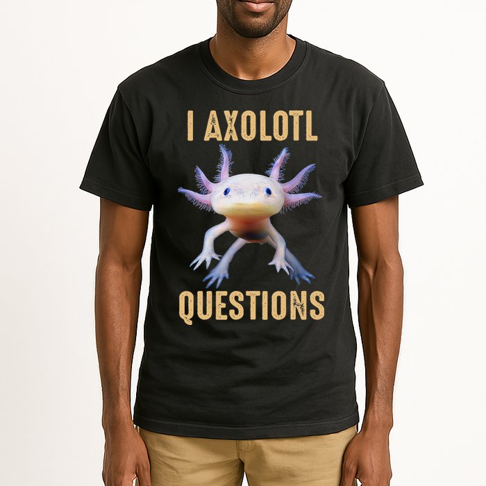 Retro Vintage I Axolotl Questions Tall T-Shirt