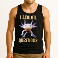 Retro Vintage I Axolotl Questions Tank Top