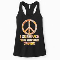 Retro Vintage I Survived The Sixties Twice Womens Tank Top