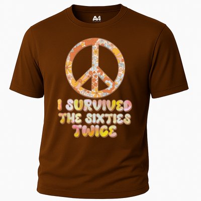 Retro Vintage I Survived The Sixties Twice Performance Shirt