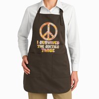 Retro Vintage I Survived The Sixties Twice Apron