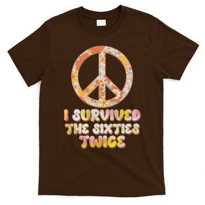 Retro Vintage I Survived The Sixties Twice T-Shirt