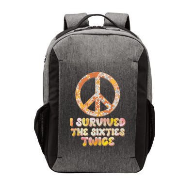 Retro Vintage I Survived The Sixties Twice Vector Backpack