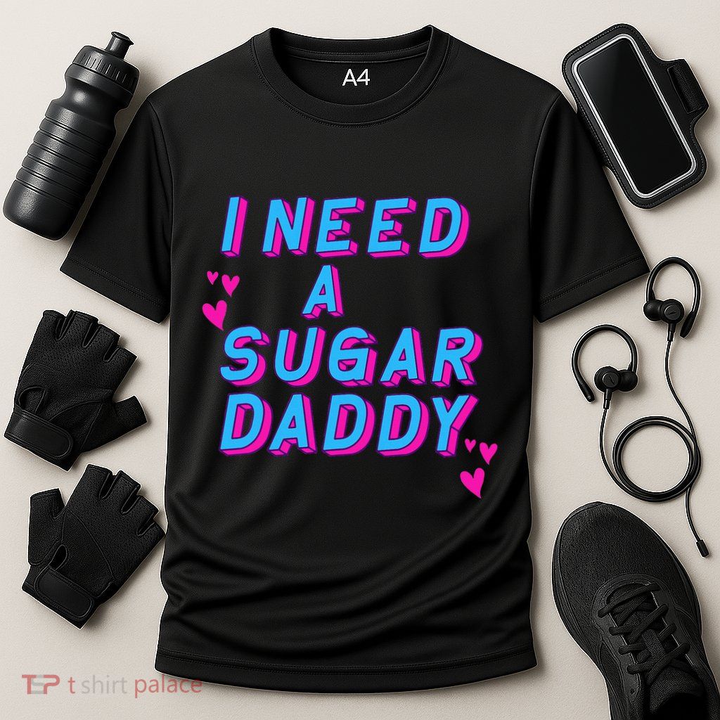 Retro Vintage I Need A Sugar Daddy Performance Shirt