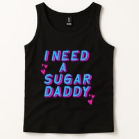Retro Vintage I Need A Sugar Daddy Tank Top