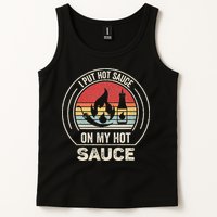 Retro Vintage I Put Hot Sauce On My Hot Sauce Tank Top