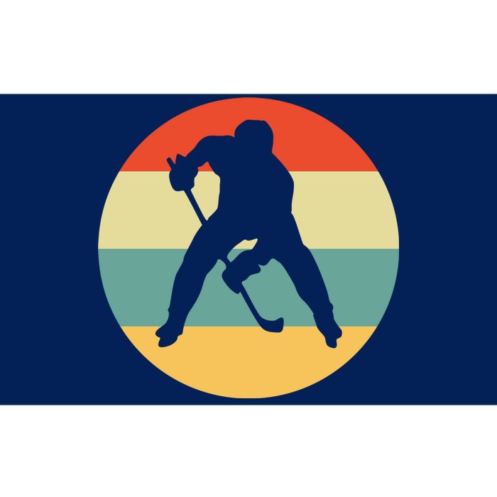 Retro Vintage Ice Hockey Bumper Sticker