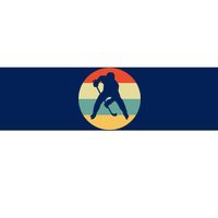 Retro Vintage Ice Hockey Bumper Sticker