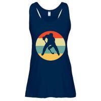 Retro Vintage Ice Hockey Ladies Essential Flowy Tank