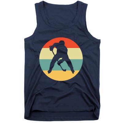 Retro Vintage Ice Hockey Tank Top