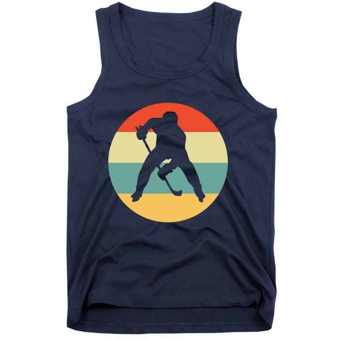 Retro Vintage Ice Hockey Tank Top