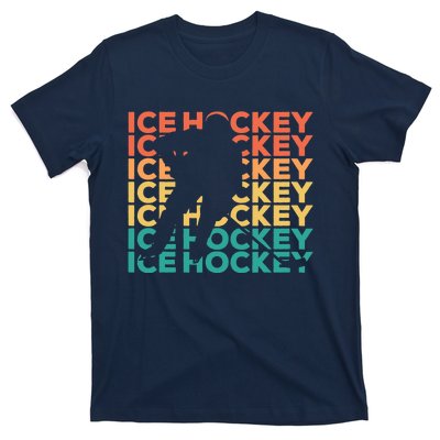 Retro Vintage Ice Hockey Gift For Ice Hockey Players T-Shirt