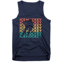 Retro Vintage Ice Hockey Gift For Ice Hockey Players Tank Top